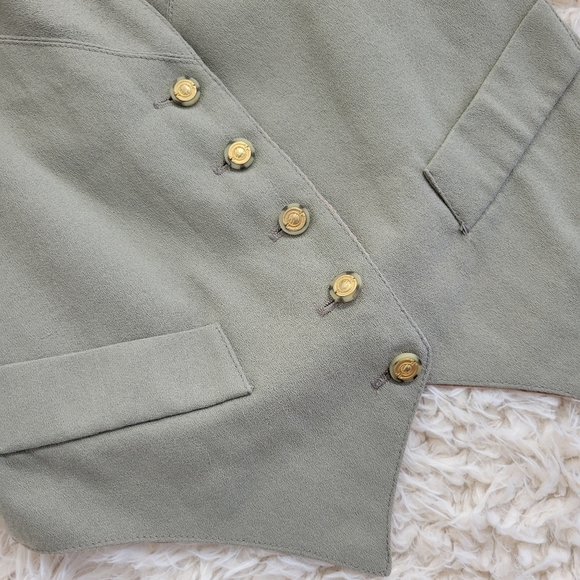 Vintage Beechers Brook Sage Halter Vest - Picture 3 of 6